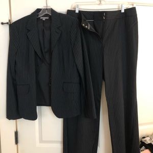 Pinstripe suit